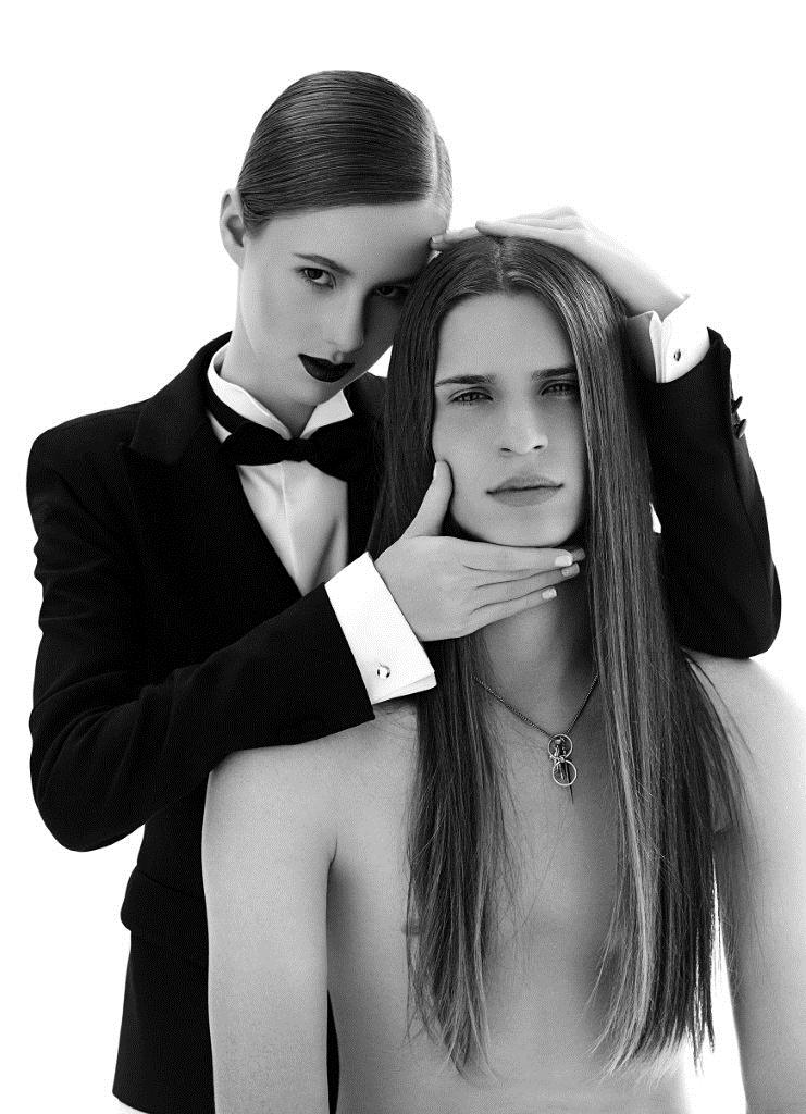 Modelos Jorge Mesquita  e Adriana Tyllmann, fotografados por Paschoal Rodriguez