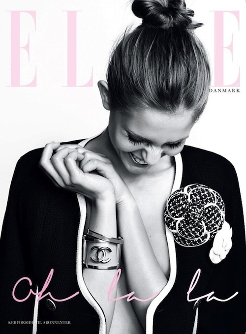 Elle-Denmark-June-2013-Cover-Nadja-Bender