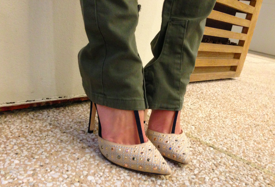 Detalhe da sandália My Shoes