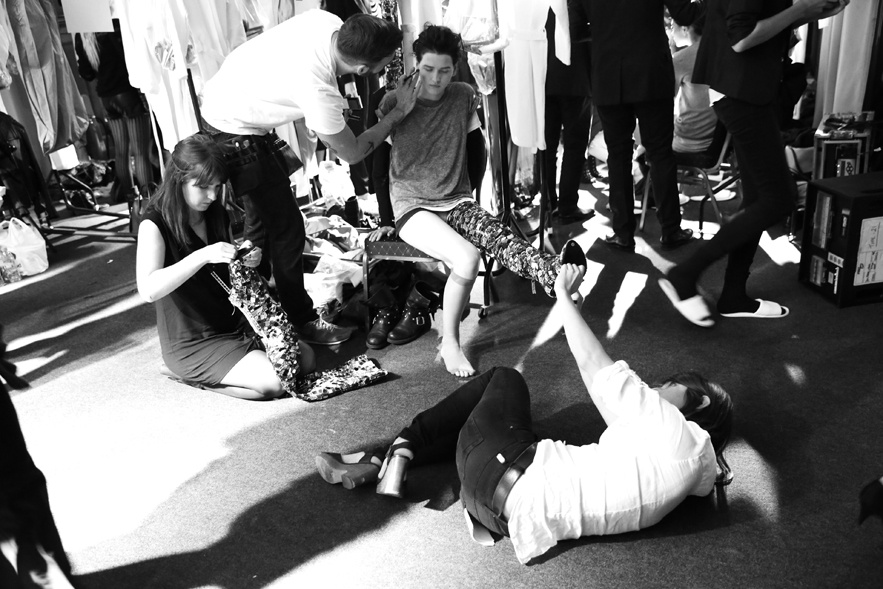 O backstage do Tom Ford