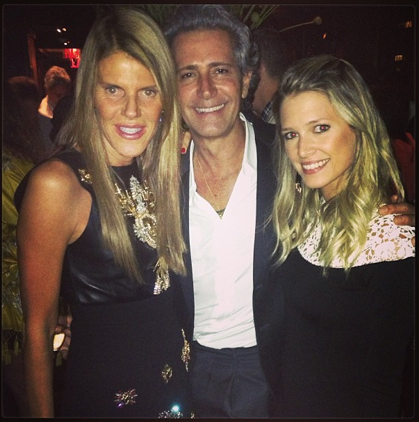 Anna Dello Russo, Carlos Souza e eu