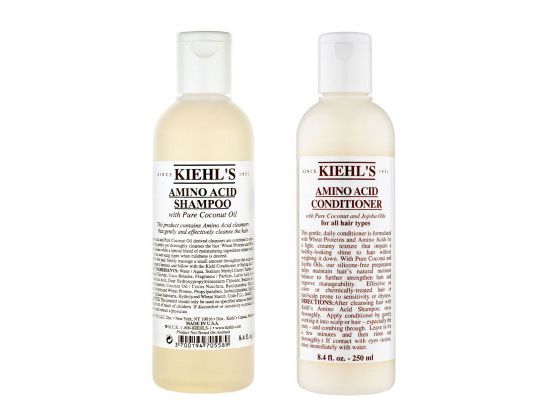 kiehls shampoo & conditioner