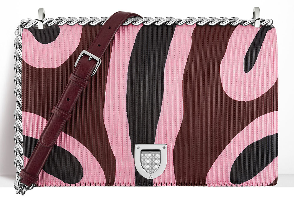 Christian-Dior-Diorama-Bag-Printed-Patchwork-Leather-Pink