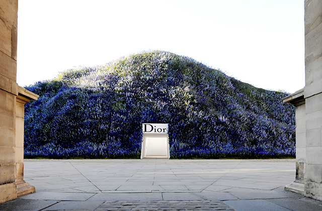 Entrada do desfile Dior SS16