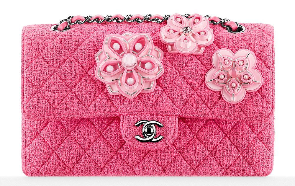 Chanel-Flower-Embroidered-Tweed-Classic-Flap-Bag